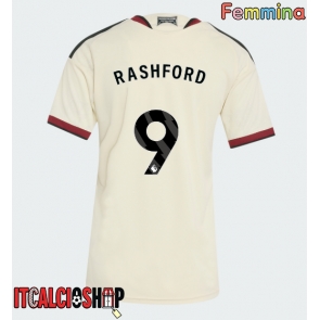 Manchester United Marcus Rashford #9 Terza Maglia Femmina 2026-27 Manica Corta